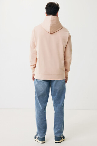 IQONIQ Yengo Hoodie mit Seitentaschen aus rec. Baumwolle peach nectar bedrucken, Art.-Nr. T9405.038.XS
