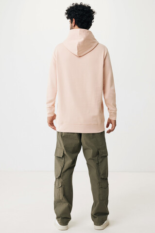 IQONIQ Yengo Hoodie mit Seitentaschen aus rec. Baumwolle peach nectar bedrucken, Art.-Nr. T9405.038.XS