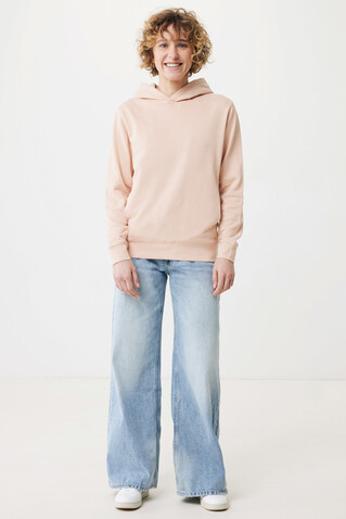 IQONIQ Yengo Hoodie mit Seitentaschen aus rec. Baumwolle peach nectar bedrucken, Art.-Nr. T9405.038.XS