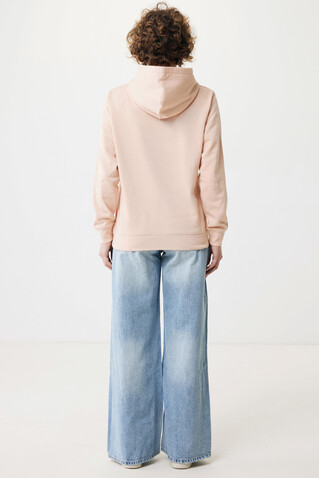 IQONIQ Yengo Hoodie mit Seitentaschen aus rec. Baumwolle peach nectar bedrucken, Art.-Nr. T9405.038.XS