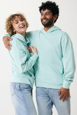 IQONIQ Yengo Hoodie mit Seitentaschen aus rec. Baumwolle crushed mint bedrucken, Art.-Nr. T9405.037.XXS IQONIQ Yengo Hoodie mit Seitentaschen aus rec. Baumwolle crushed mint bedrucken, Art.-Nr. T9405.037.XXS