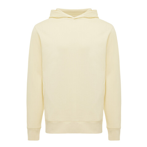 IQONIQ Yengo Hoodie mit Seitentaschen aus rec. Baumwolle cream yellow bedrucken, Art.-Nr. T9405.036.M IQONIQ Yengo Hoodie mit Seitentaschen aus rec. Baumwolle cream yellow bedrucken, Art.-Nr. T9405.036.M