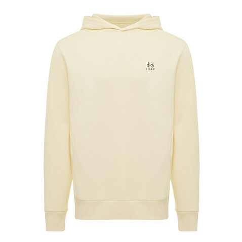 IQONIQ Yengo Hoodie mit Seitentaschen aus rec. Baumwolle cream yellow bedrucken, Art.-Nr. T9405.036.M IQONIQ Yengo Hoodie mit Seitentaschen aus rec. Baumwolle cream yellow bedrucken, Art.-Nr. T9405.036.M