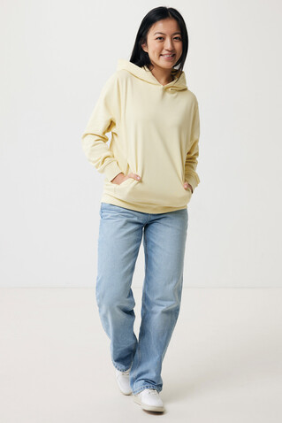 IQONIQ Yengo Hoodie mit Seitentaschen aus rec. Baumwolle cream yellow bedrucken, Art.-Nr. T9405.036.M IQONIQ Yengo Hoodie mit Seitentaschen aus rec. Baumwolle cream yellow bedrucken, Art.-Nr. T9405.036.M