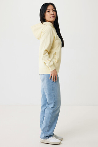 IQONIQ Yengo Hoodie mit Seitentaschen aus rec. Baumwolle cream yellow bedrucken, Art.-Nr. T9405.036.M IQONIQ Yengo Hoodie mit Seitentaschen aus rec. Baumwolle cream yellow bedrucken, Art.-Nr. T9405.036.M