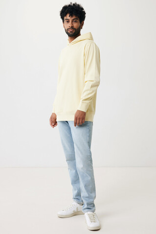 IQONIQ Yengo Hoodie mit Seitentaschen aus rec. Baumwolle cream yellow bedrucken, Art.-Nr. T9405.036.M IQONIQ Yengo Hoodie mit Seitentaschen aus rec. Baumwolle cream yellow bedrucken, Art.-Nr. T9405.036.M