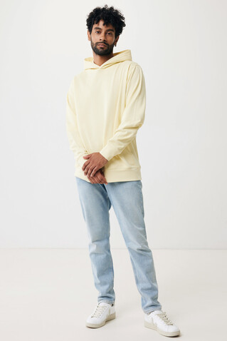 IQONIQ Yengo Hoodie mit Seitentaschen aus rec. Baumwolle cream yellow bedrucken, Art.-Nr. T9405.036.M IQONIQ Yengo Hoodie mit Seitentaschen aus rec. Baumwolle cream yellow bedrucken, Art.-Nr. T9405.036.M