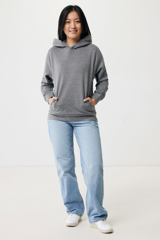 IQONIQ Yengo Hoodie mit Seitentaschen aus rec. Baumwolle light heather anthracite bedrucken, Art.-Nr. T9405.034.S IQONIQ Yengo Hoodie mit Seitentaschen aus rec. Baumwolle light heather anthracite bedrucken, Art.-Nr. T9405.034.S
