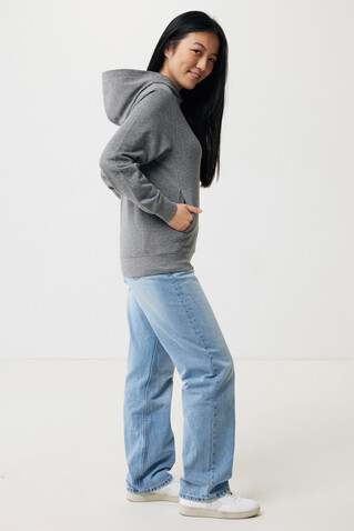IQONIQ Yengo Hoodie mit Seitentaschen aus rec. Baumwolle light heather anthracite bedrucken, Art.-Nr. T9405.034.S IQONIQ Yengo Hoodie mit Seitentaschen aus rec. Baumwolle light heather anthracite bedrucken, Art.-Nr. T9405.034.S