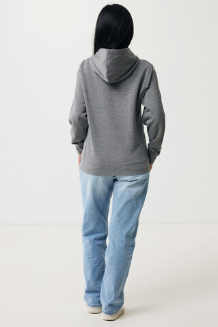 IQONIQ Yengo Hoodie mit Seitentaschen aus rec. Baumwolle light heather anthracite bedrucken, Art.-Nr. T9405.034.S IQONIQ Yengo Hoodie mit Seitentaschen aus rec. Baumwolle light heather anthracite bedrucken, Art.-Nr. T9405.034.S
