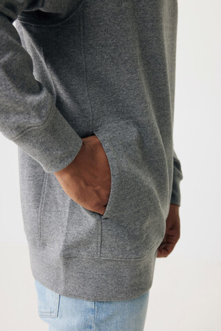IQONIQ Yengo Hoodie mit Seitentaschen aus rec. Baumwolle light heather anthracite bedrucken, Art.-Nr. T9405.034.S IQONIQ Yengo Hoodie mit Seitentaschen aus rec. Baumwolle light heather anthracite bedrucken, Art.-Nr. T9405.034.S