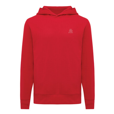 IQONIQ Yengo Hoodie mit Seitentaschen aus rec. Baumwolle rot bedrucken, Art.-Nr. T9405.029.XXL IQONIQ Yengo Hoodie mit Seitentaschen aus rec. Baumwolle rot bedrucken, Art.-Nr. T9405.029.XXL