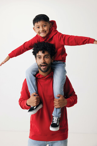 IQONIQ Yengo Hoodie mit Seitentaschen aus rec. Baumwolle rot bedrucken, Art.-Nr. T9405.029.XXL IQONIQ Yengo Hoodie mit Seitentaschen aus rec. Baumwolle rot bedrucken, Art.-Nr. T9405.029.XXL