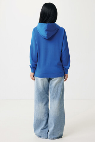 IQONIQ Yengo Hoodie mit Seitentaschen aus rec. Baumwolle Königsblau bedrucken, Art.-Nr. T9405.025.XXXL