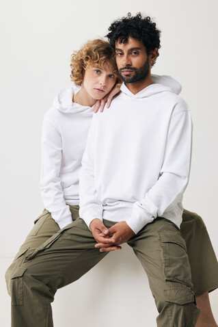 IQONIQ Yengo Hoodie mit Seitentaschen aus rec. Baumwolle recycled white bedrucken, Art.-Nr. T9405.004.XXL IQONIQ Yengo Hoodie mit Seitentaschen aus rec. Baumwolle recycled white bedrucken, Art.-Nr. T9405.004.XXL
