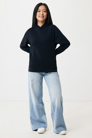 IQONIQ Yengo Hoodie mit Seitentaschen aus rec. Baumwolle schwarz bedrucken, Art.-Nr. T9405.001.4XL IQONIQ Yengo Hoodie mit Seitentaschen aus rec. Baumwolle schwarz bedrucken, Art.-Nr. T9405.001.4XL
