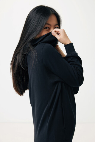 IQONIQ Yengo Hoodie mit Seitentaschen aus rec. Baumwolle schwarz bedrucken, Art.-Nr. T9405.001.4XL IQONIQ Yengo Hoodie mit Seitentaschen aus rec. Baumwolle schwarz bedrucken, Art.-Nr. T9405.001.4XL