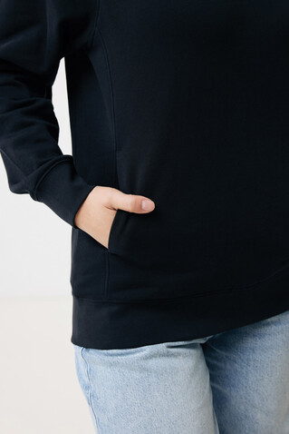 IQONIQ Yengo Hoodie mit Seitentaschen aus rec. Baumwolle schwarz bedrucken, Art.-Nr. T9405.001.4XL IQONIQ Yengo Hoodie mit Seitentaschen aus rec. Baumwolle schwarz bedrucken, Art.-Nr. T9405.001.4XL