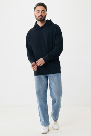 IQONIQ Yengo Hoodie mit Seitentaschen aus rec. Baumwolle schwarz bedrucken, Art.-Nr. T9405.001.4XL IQONIQ Yengo Hoodie mit Seitentaschen aus rec. Baumwolle schwarz bedrucken, Art.-Nr. T9405.001.4XL