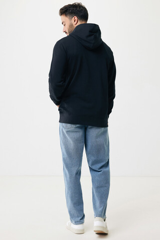 IQONIQ Yengo Hoodie mit Seitentaschen aus rec. Baumwolle schwarz bedrucken, Art.-Nr. T9405.001.4XL IQONIQ Yengo Hoodie mit Seitentaschen aus rec. Baumwolle schwarz bedrucken, Art.-Nr. T9405.001.4XL
