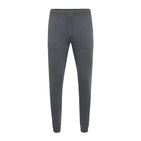 IQONIQ Cooper Jogger aus recycelter Baumwolle heather anthracite bedrucken, Art.-Nr. T9500.014.S