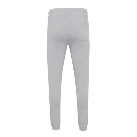 IQONIQ Cooper Jogger aus recycelter Baumwolle heather grey bedrucken, Art.-Nr. T9500.013.XL
