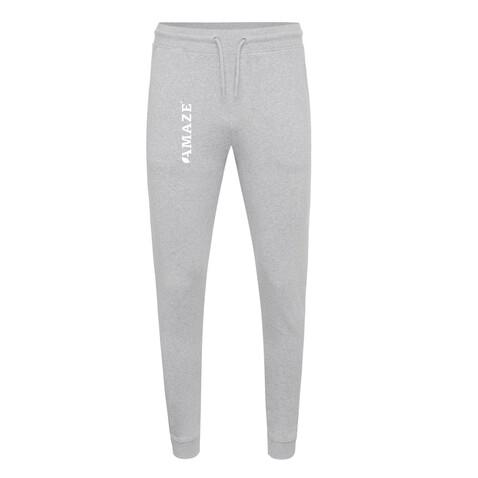 IQONIQ Cooper Jogger aus recycelter Baumwolle heather grey bedrucken, Art.-Nr. T9500.013.XL