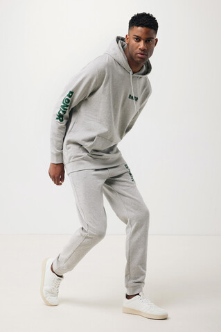 IQONIQ Cooper Jogger aus recycelter Baumwolle heather grey bedrucken, Art.-Nr. T9500.013.XL
