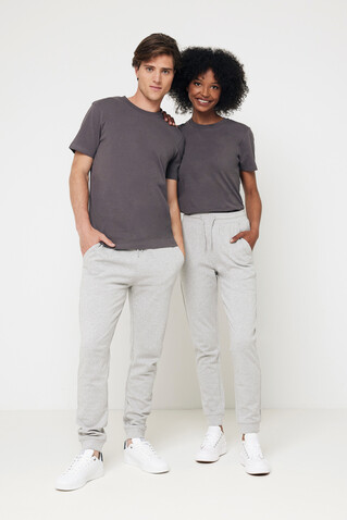 IQONIQ Cooper Jogger aus recycelter Baumwolle heather grey bedrucken, Art.-Nr. T9500.013.XL