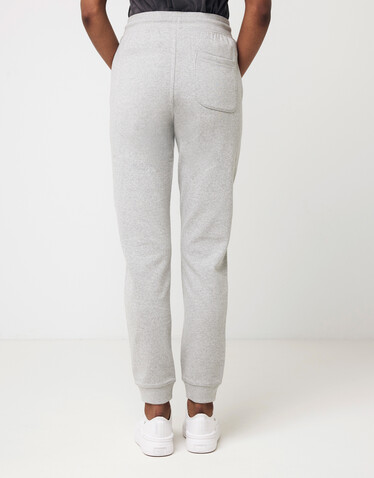 IQONIQ Cooper Jogger aus recycelter Baumwolle heather grey bedrucken, Art.-Nr. T9500.013.XL