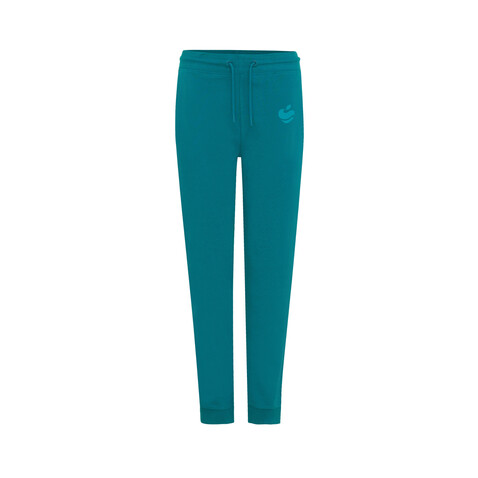 IQONIQ Cooper Jogger aus recycelter Baumwolle verdigris bedrucken, Art.-Nr. T9500.009.XXL