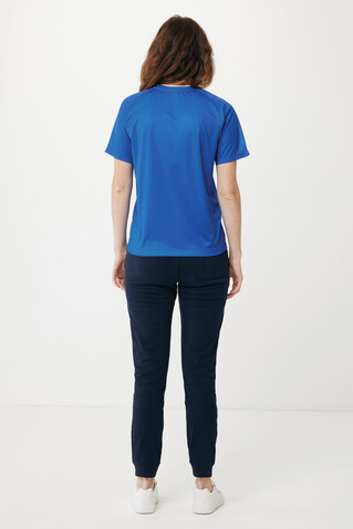 IQONIQ Cooper Jogger aus recycelter Baumwolle navy blau bedrucken, Art.-Nr. T9500.002.XXXL