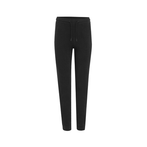 IQONIQ Cooper Jogger aus recycelter Baumwolle schwarz bedrucken, Art.-Nr. T9500.001.XXXL