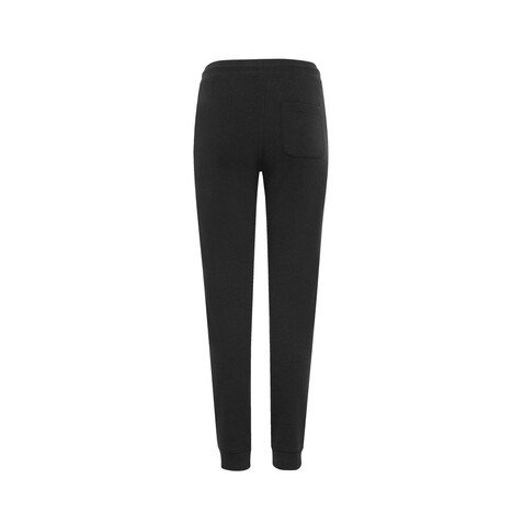IQONIQ Cooper Jogger aus recycelter Baumwolle schwarz bedrucken, Art.-Nr. T9500.001.XXXL