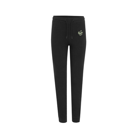 IQONIQ Cooper Jogger aus recycelter Baumwolle schwarz bedrucken, Art.-Nr. T9500.001.XXXL