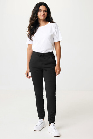 IQONIQ Cooper Jogger aus recycelter Baumwolle schwarz bedrucken, Art.-Nr. T9500.001.XXXL