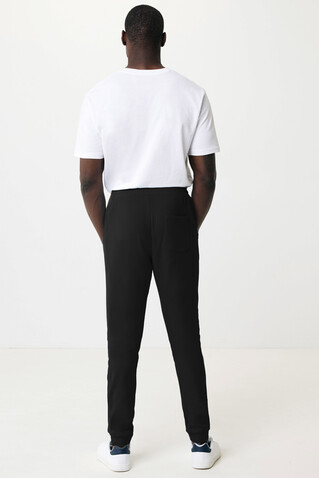 IQONIQ Cooper Jogger aus recycelter Baumwolle schwarz bedrucken, Art.-Nr. T9500.001.XXXL
