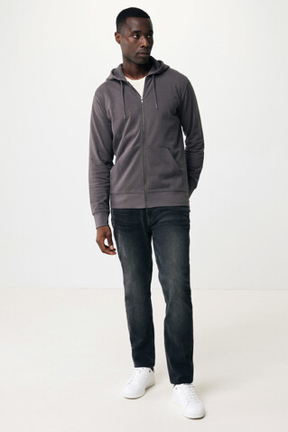IQONIQ Abisko Zip-Kapuzenpullover aus recycelter Baumwolle anthrazit bedrucken, Art.-Nr. T9600.019.XXXL IQONIQ Abisko Zip-Kapuzenpullover aus recycelter Baumwolle anthrazit bedrucken, Art.-Nr. T9600.019.XXXL