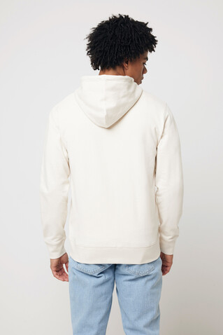 IQONIQ Abisko Zip-Kapuzenpullover aus recycelter Baumwolle natural raw bedrucken, Art.-Nr. T9600.018.5XL