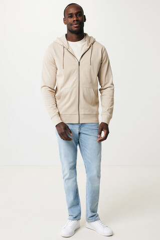 IQONIQ Abisko Zip-Kapuzenpullover aus recycelter Baumwolle desert bedrucken, Art.-Nr. T9600.006.XL IQONIQ Abisko Zip-Kapuzenpullover aus recycelter Baumwolle desert bedrucken, Art.-Nr. T9600.006.XL