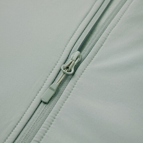 IQONIQ Talung Mikrofleece Jacke aus recyceltem Polyester Iceberg green bedrucken, Art.-Nr. T9603.023.L