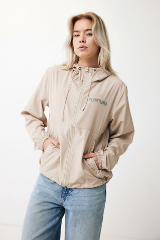 IQONIQ Logan Lightweight Jacke aus recyceltem Polyester beige bedrucken, Art.-Nr. T9701.030.S IQONIQ Logan Lightweight Jacke aus recyceltem Polyester beige bedrucken, Art.-Nr. T9701.030.S