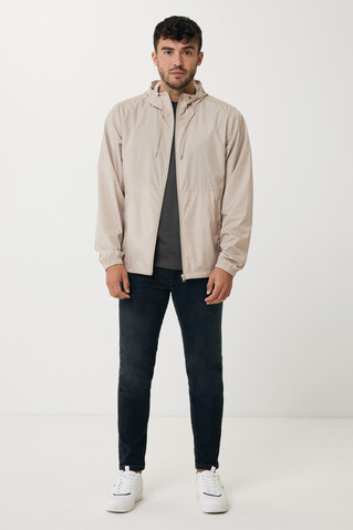 IQONIQ Logan Lightweight Jacke aus recyceltem Polyester beige bedrucken, Art.-Nr. T9701.030.S IQONIQ Logan Lightweight Jacke aus recyceltem Polyester beige bedrucken, Art.-Nr. T9701.030.S