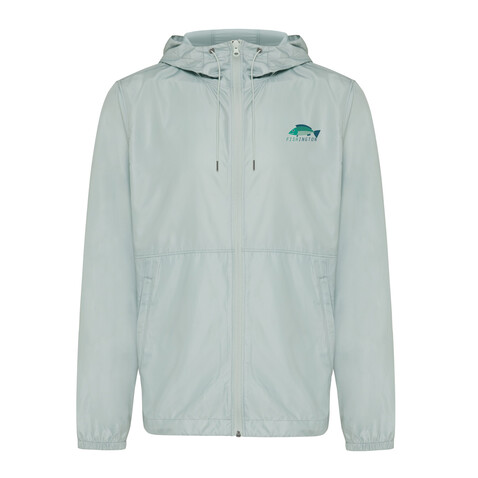 IQONIQ Logan Lightweight Jacke aus recyceltem Polyester Iceberg green bedrucken, Art.-Nr. T9701.023.XXL
