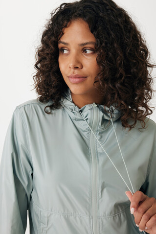 IQONIQ Logan Lightweight Jacke aus recyceltem Polyester Iceberg green bedrucken, Art.-Nr. T9701.023.XXL