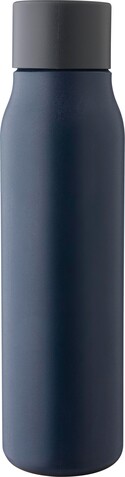 Trinkflasche Cassian | Recycelt | 600 ml – Blau bedrucken, Art.-Nr. 005999999_1202790