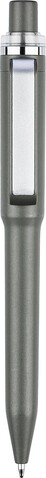 Recycelter ABS-Kugelschreiber Zephyra – anthrazit bedrucken, Art.-Nr. 387999128_1204025