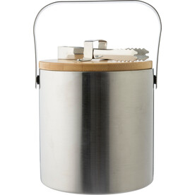 Doppelwandiger Eiskübel aus Edelstahl Fenwick – Silber bedrucken, Art.-Nr. 032999999_1204135 Doppelwandiger Eiskübel aus Edelstahl Fenwick – Silber bedrucken, Art.-Nr. 032999999_1204135