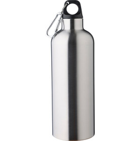 Doppelwandige Flasche aus recyceltem Edelstahl (500 ml) Lysandra – Silber bedrucken, Art.-Nr. 032999999_1204262