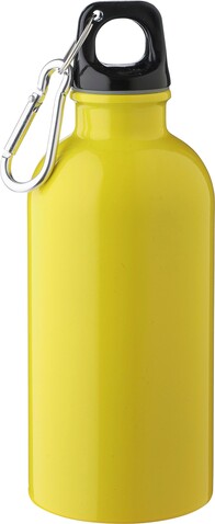 Einwandige Flasche aus recyceltem Edelstahl (400 ml) Sable – Gelb bedrucken, Art.-Nr. 006999999_1204264 Einwandige Flasche aus recyceltem Edelstahl (400 ml) Sable – Gelb bedrucken, Art.-Nr. 006999999_1204264